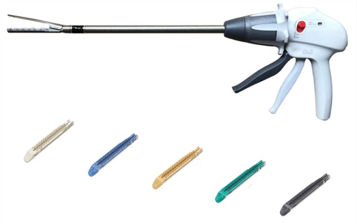 เครื่องเย็บกระดาษเครื่องตัดเชิงเส้นแบบ Endoscopic แบบรีโหลดได้